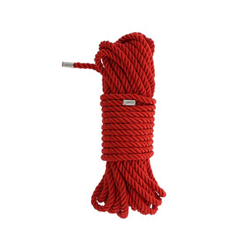 Deluxe - Bondagetouw 10 meter (Rood)